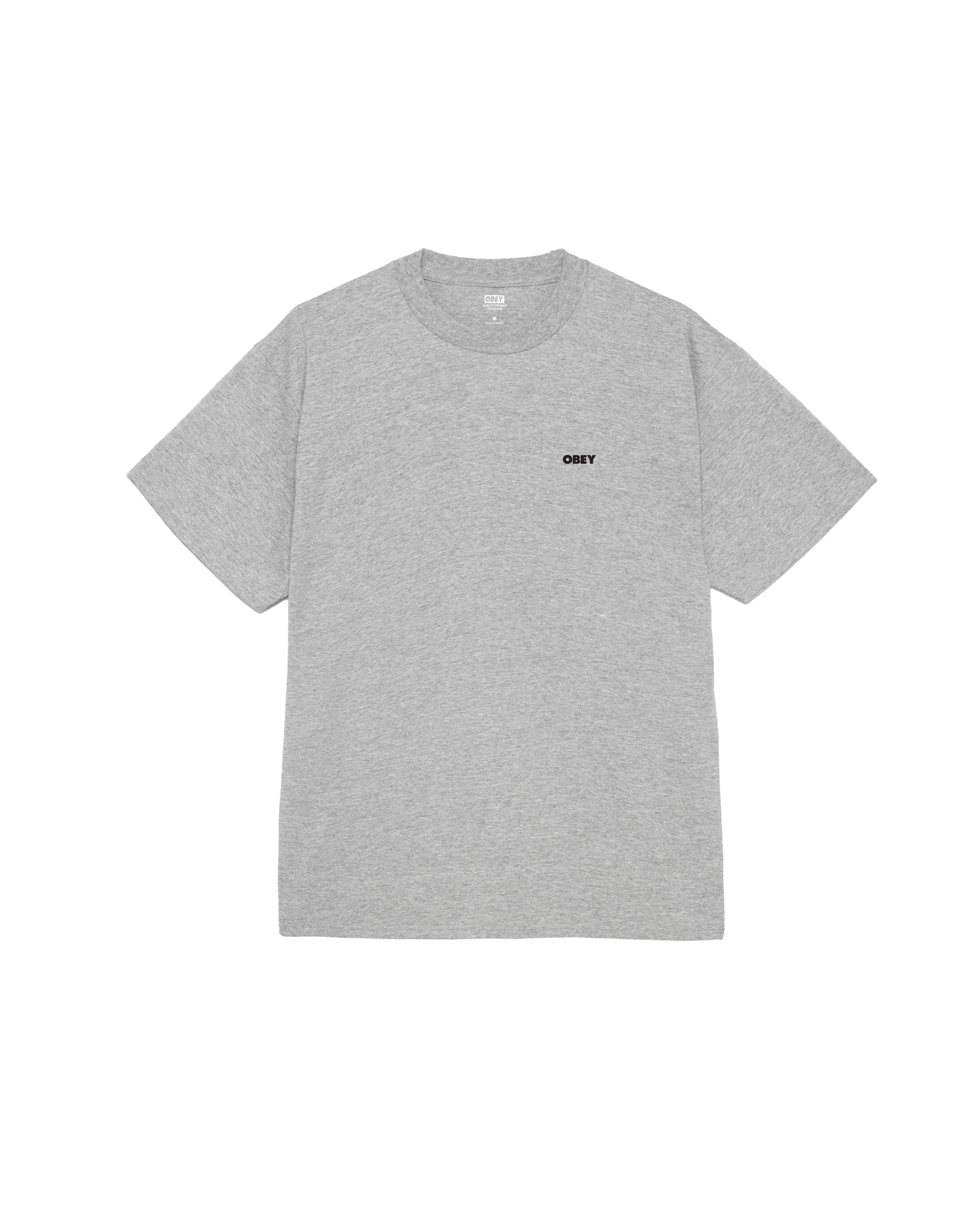 OBEY ANOTHER DOLLAR CLASSIC T-SHIRT - HEATHER GREY