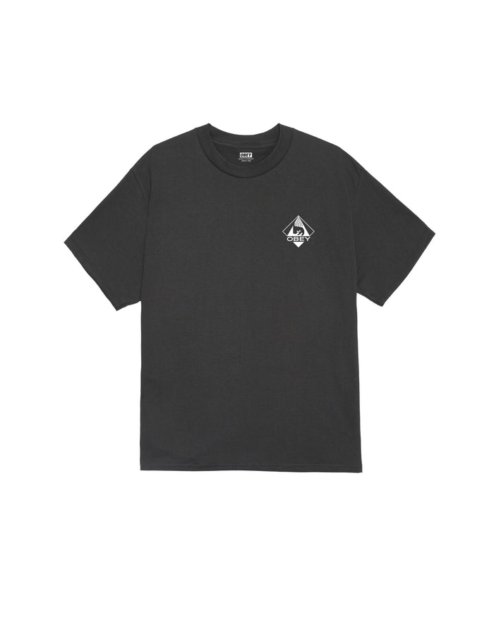 ICON PYRAMID CLASSIC T-SHIRT - VINTAGE BLACK