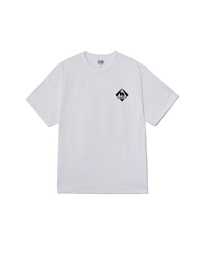 ICON PYRAMID CLASSIC T-SHIRT - WHITE