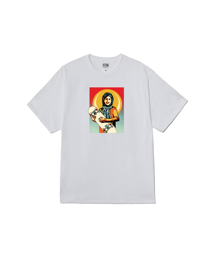 SKATEISTAN / CLASSIC T-SHIRT - WHITE
