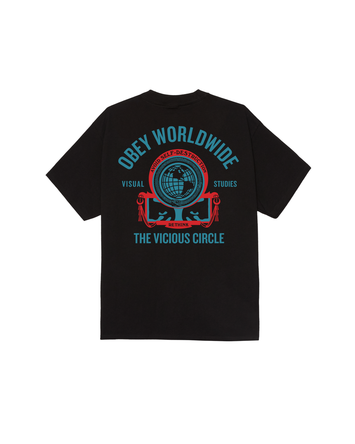 VICIOUS CIRCLE CLASSIC T-SHIRT - BLACK