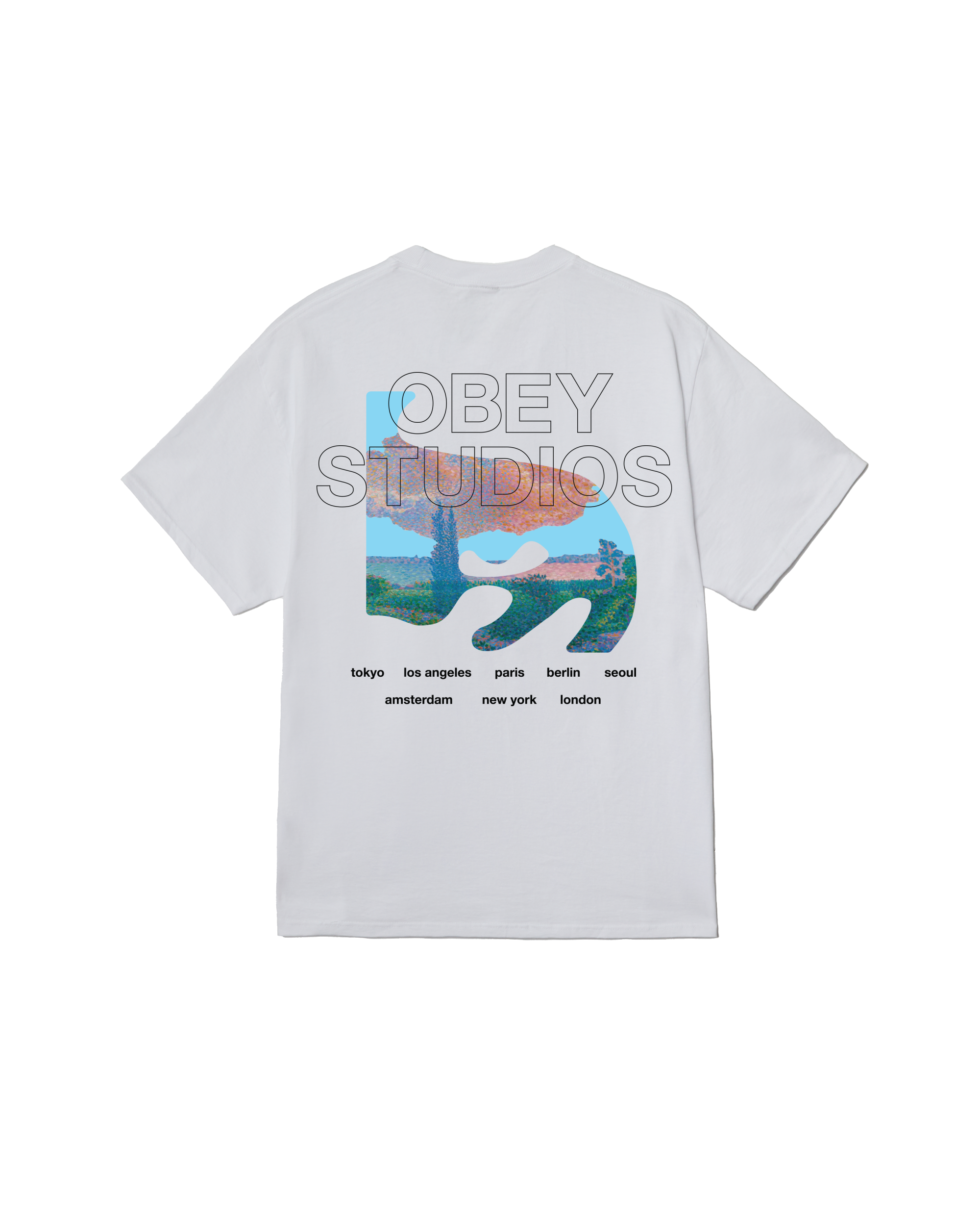 PASTURES CLASSIC T-SHIRT - WHITE