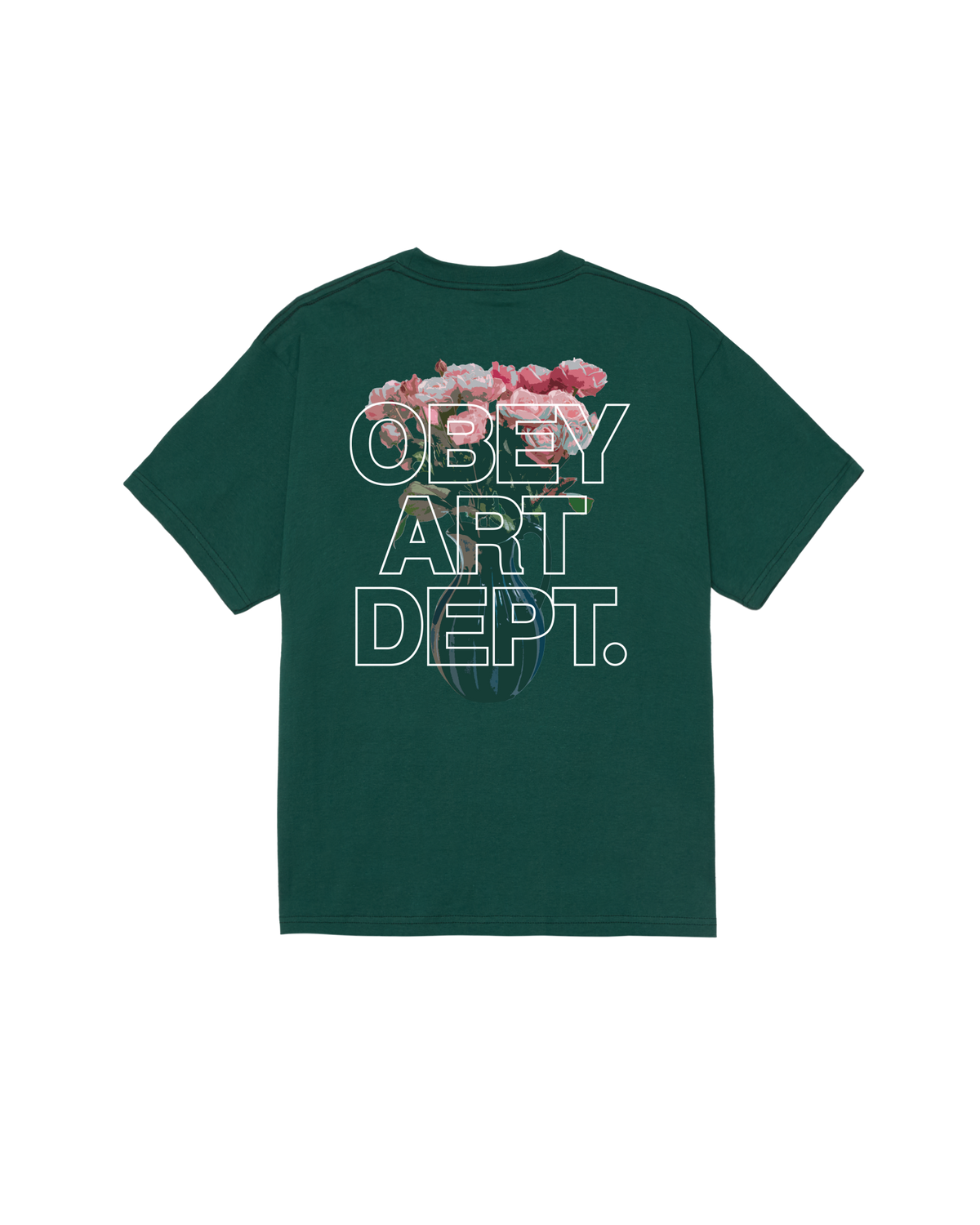 OBEY ART DEPT CLASSIC T-SHIRT - RAINFOREST