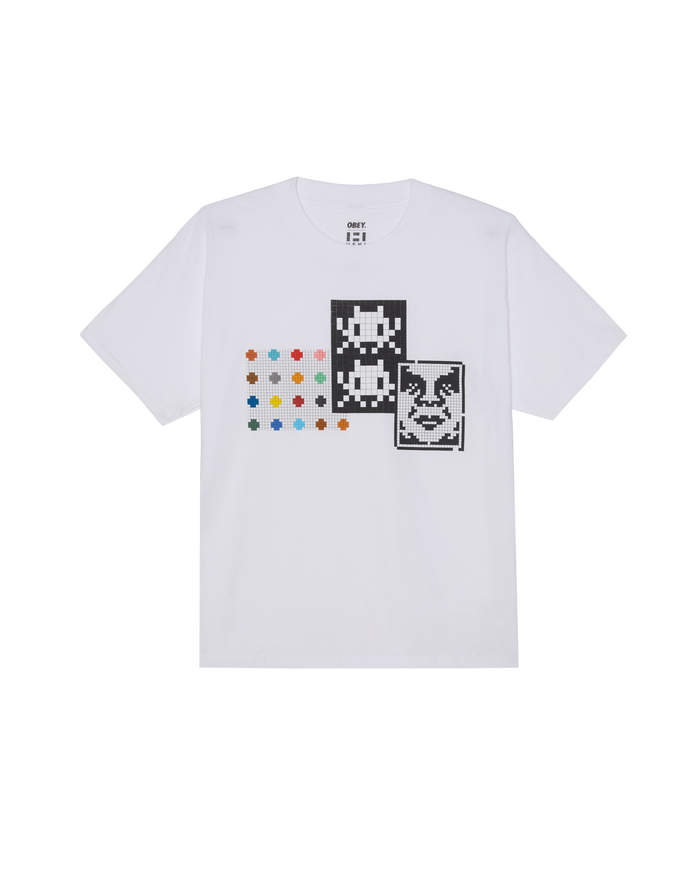 TRIPLE TROUBLE CLASSIC T-SHIRT - White