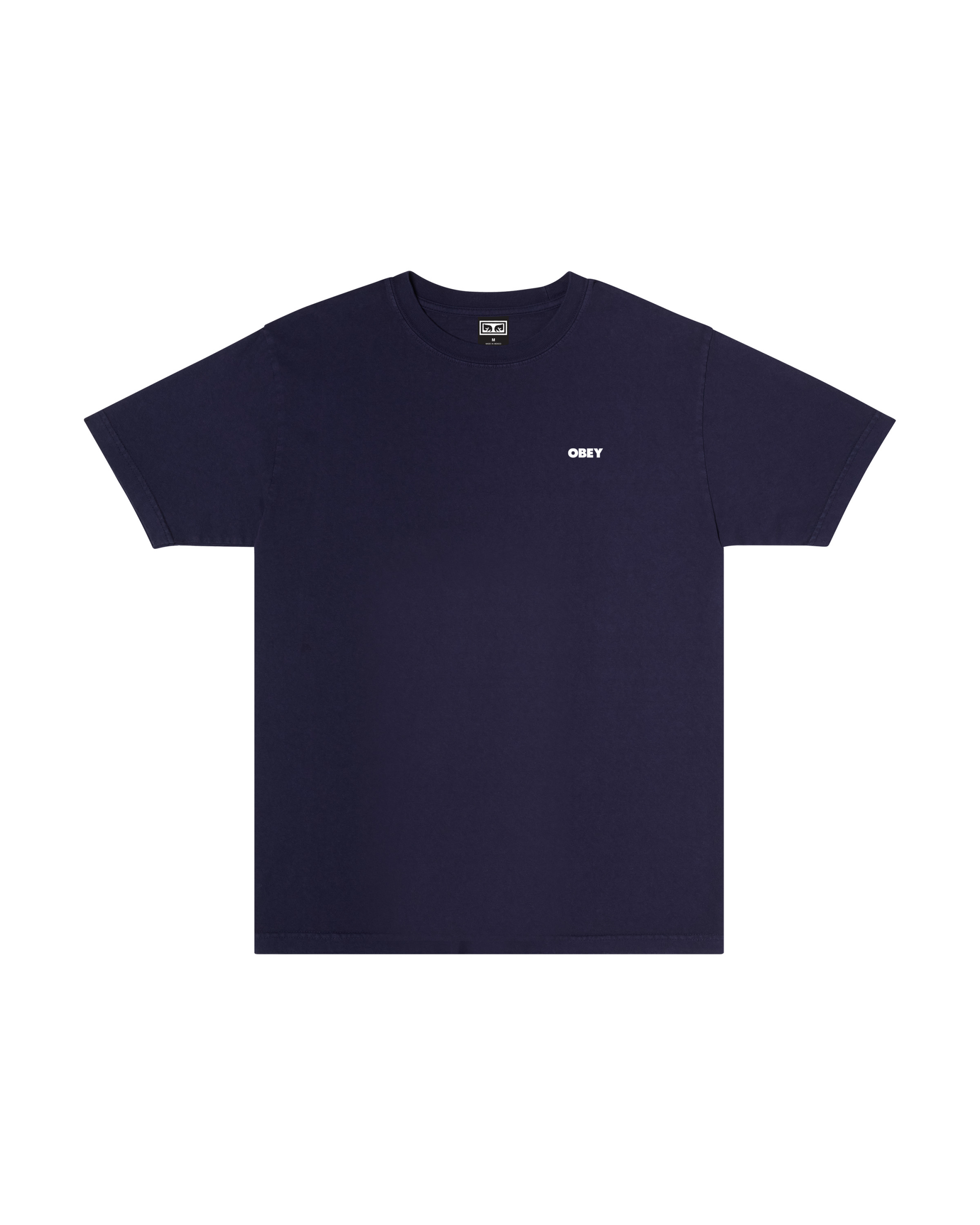BOLD ICON FACE PIGMENT T-SHIRT - PIGMENT PLUM PERFECT