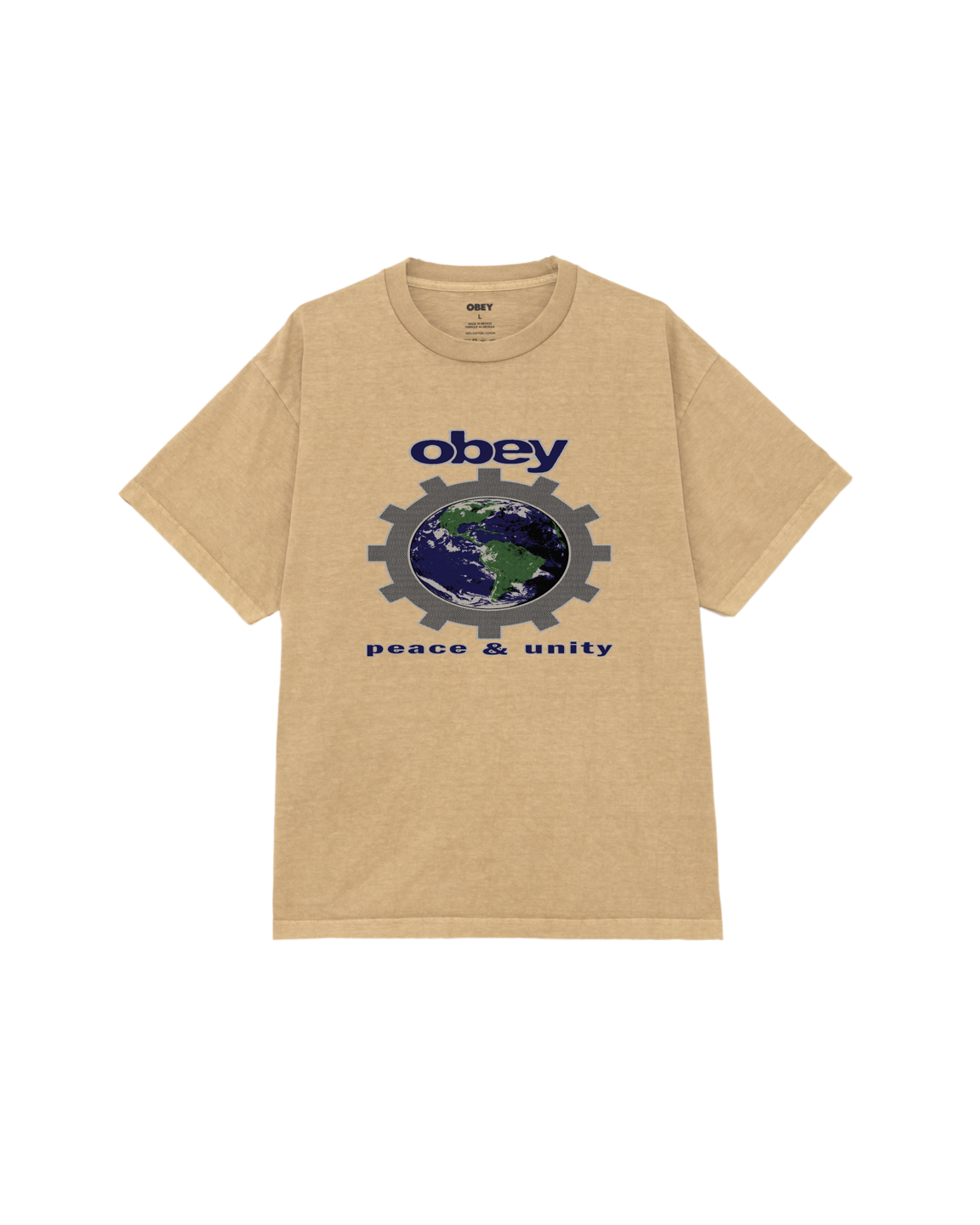 PEACE & UNITY PIGMENT T-SHIRT