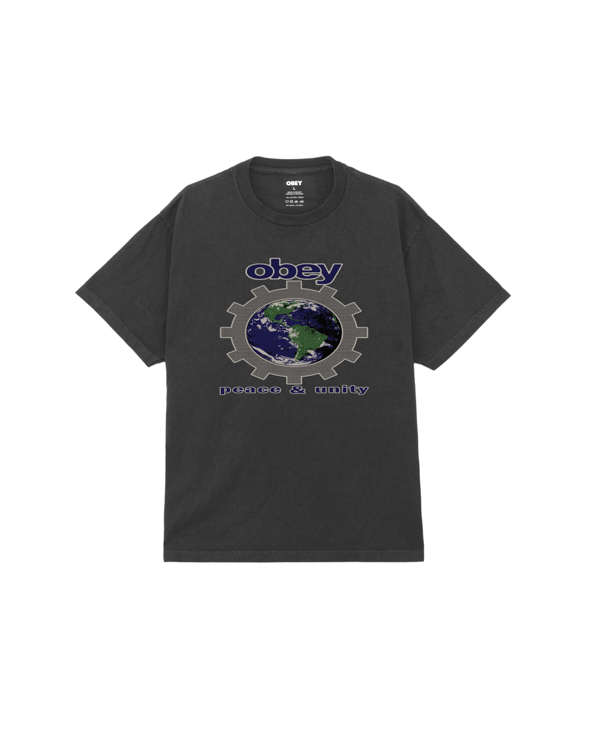 PEACE & UNITY PIGMENT T-SHIRT