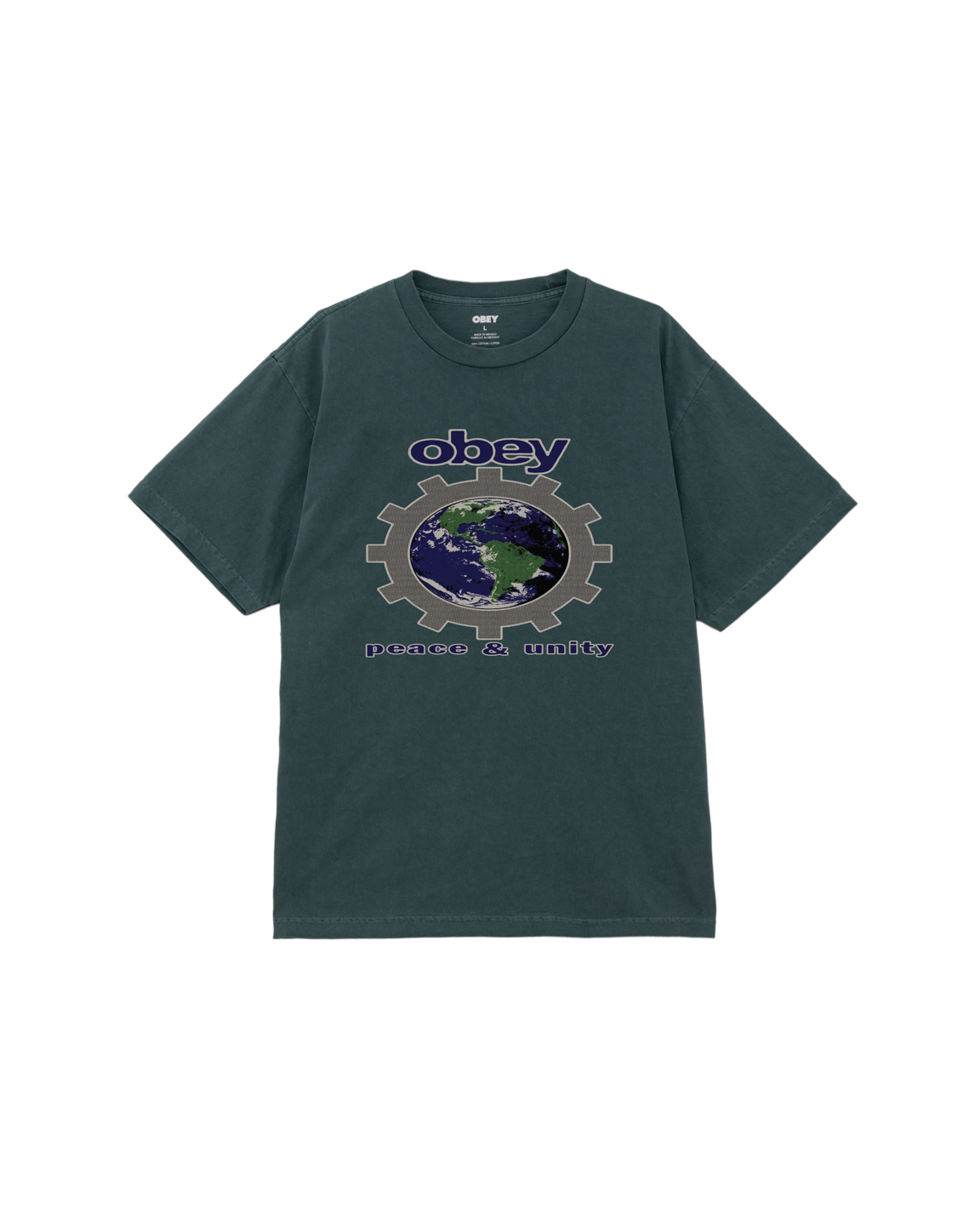 PEACE & UNITY PIGMENT T-SHIRT