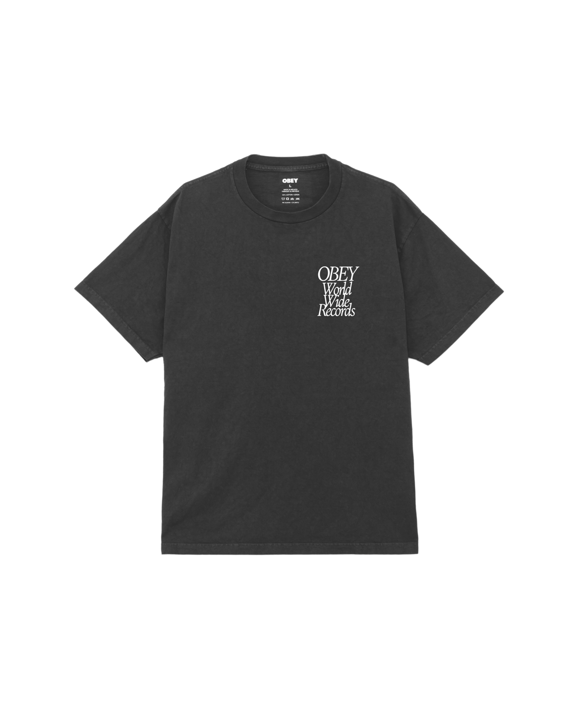 WORLDWIDE RECORDS PIGMENT BOX T-SHIRT