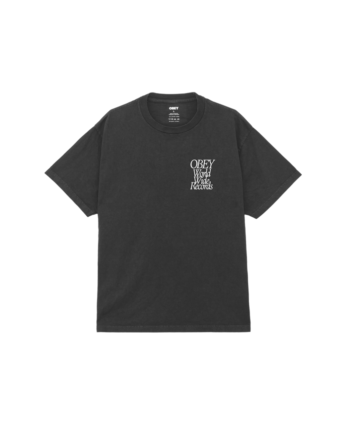 WORLDWIDE RECORDS PIGMENT BOX T-SHIRT