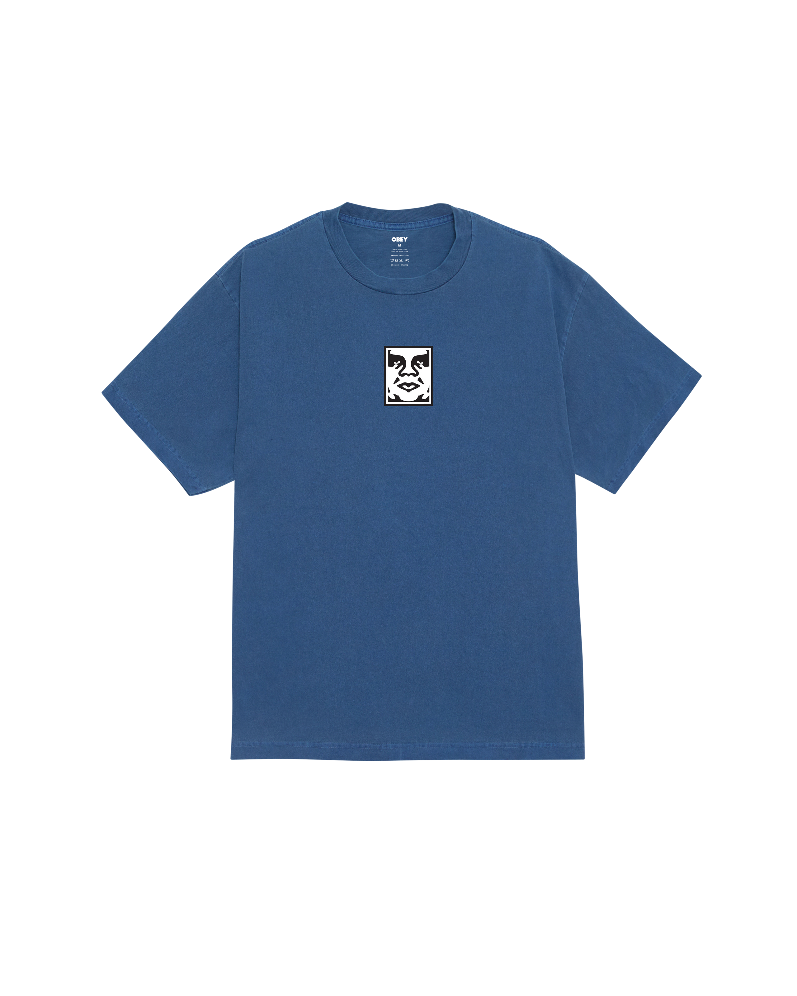 ICON FACE PIGMENT T-SHIRT - PIGMENT DARK DENIM