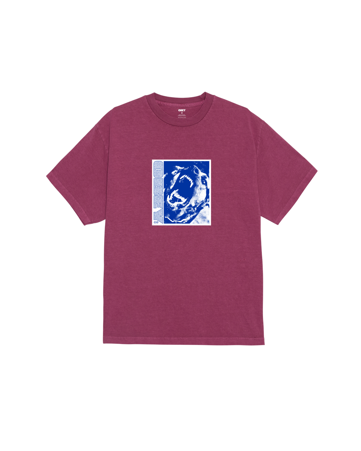 OBEY STAY BACK - PIGMENT BERRY