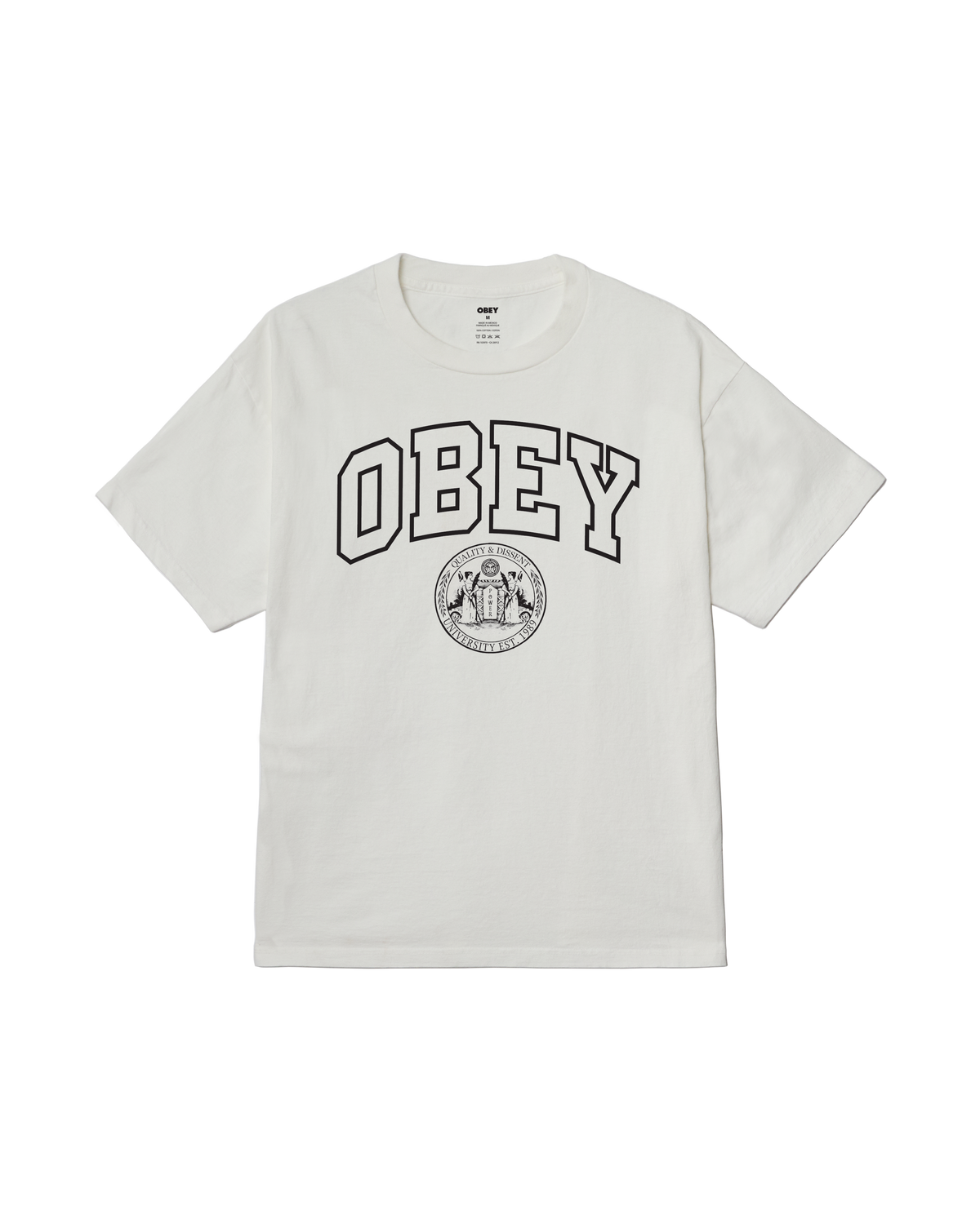 UNIVERSITY PIGMENT T-SHIRT - PIGMENT VINTAGE WHITE