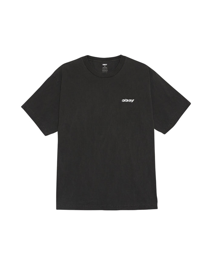 DIFFUSION PIGMENT T-SHIRT - PIGMENT DUSTY BLACK
