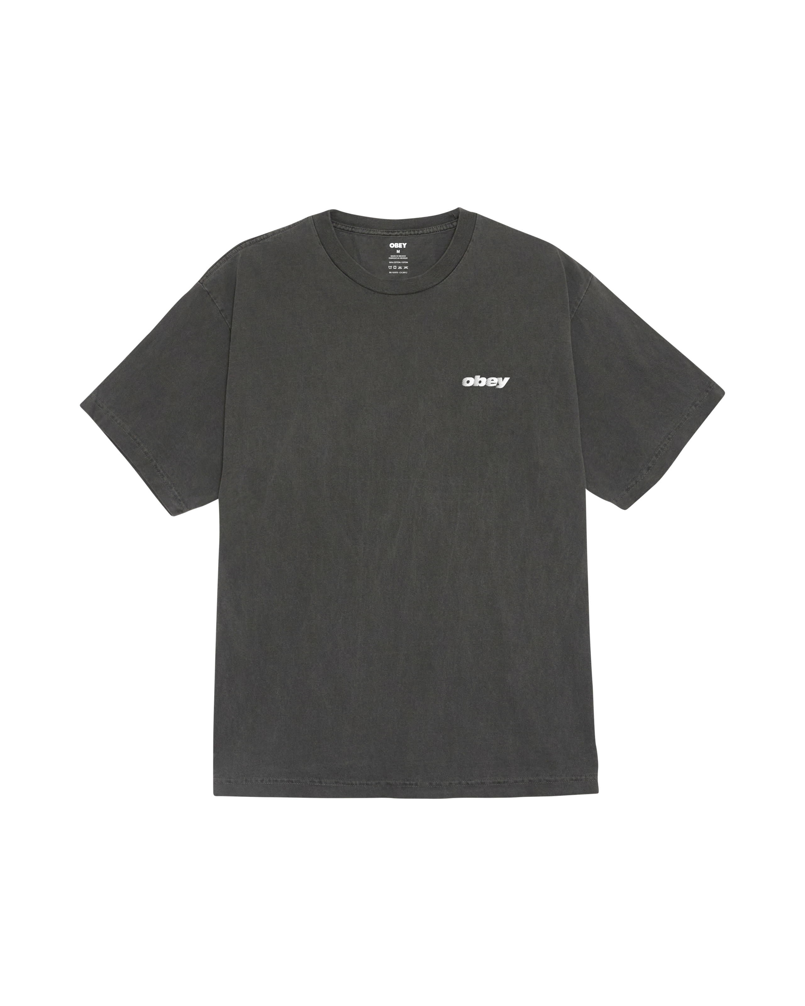 DIFFUSION PIGMENT T-SHIRT - PIGMENT DUSTY BLACK