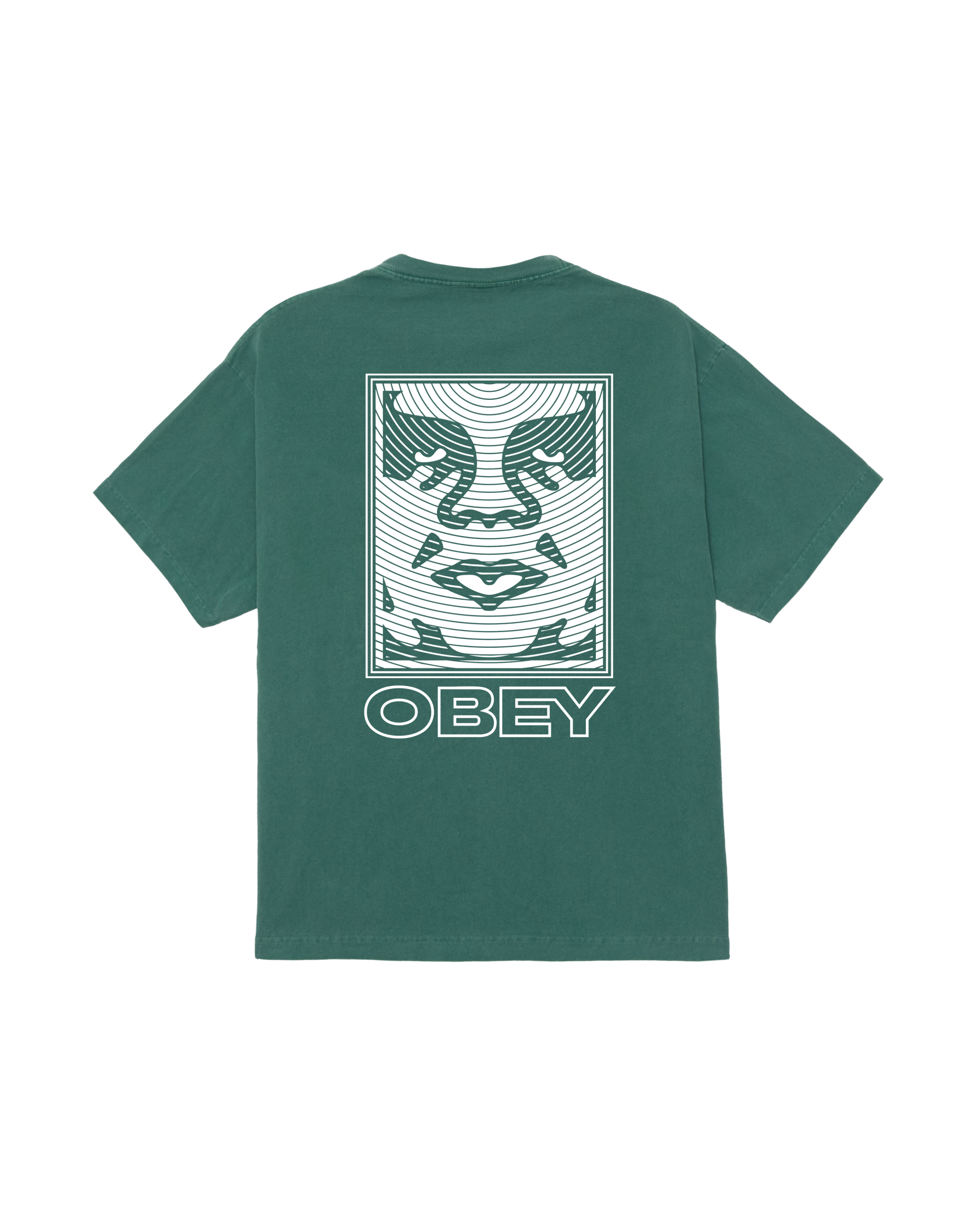 RIPPLE PIGMENT T-SHIRT - PIGMENT RAINFOREST
