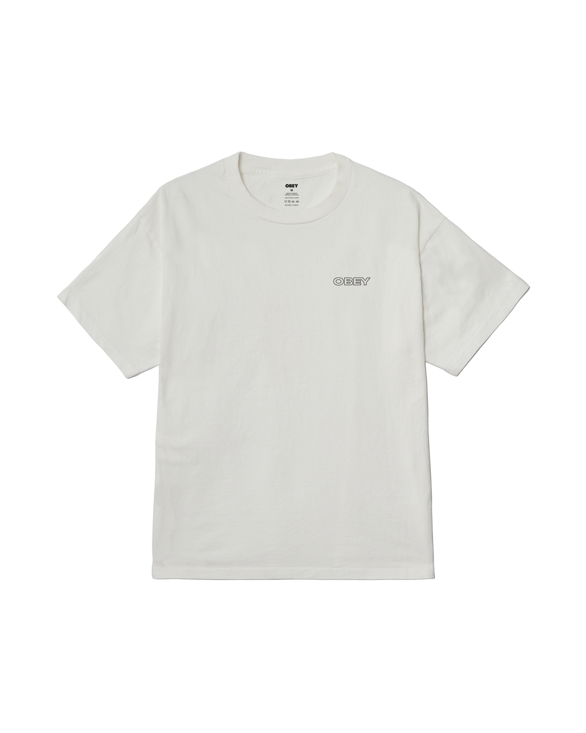 RIPPLE PIGMENT T-SHIRT - PIGMENT VINTAGE WHITE