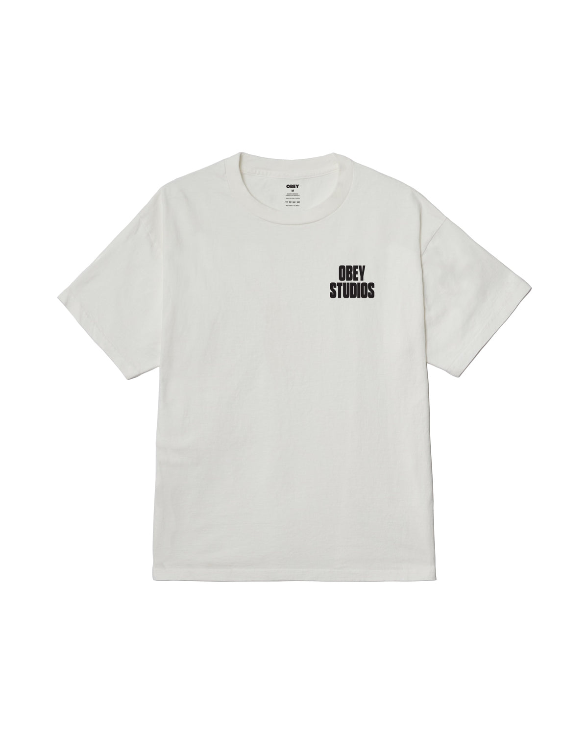 STAMPED PIGMENT T-SHIRT - PIGMENT VINTAGE WHITE