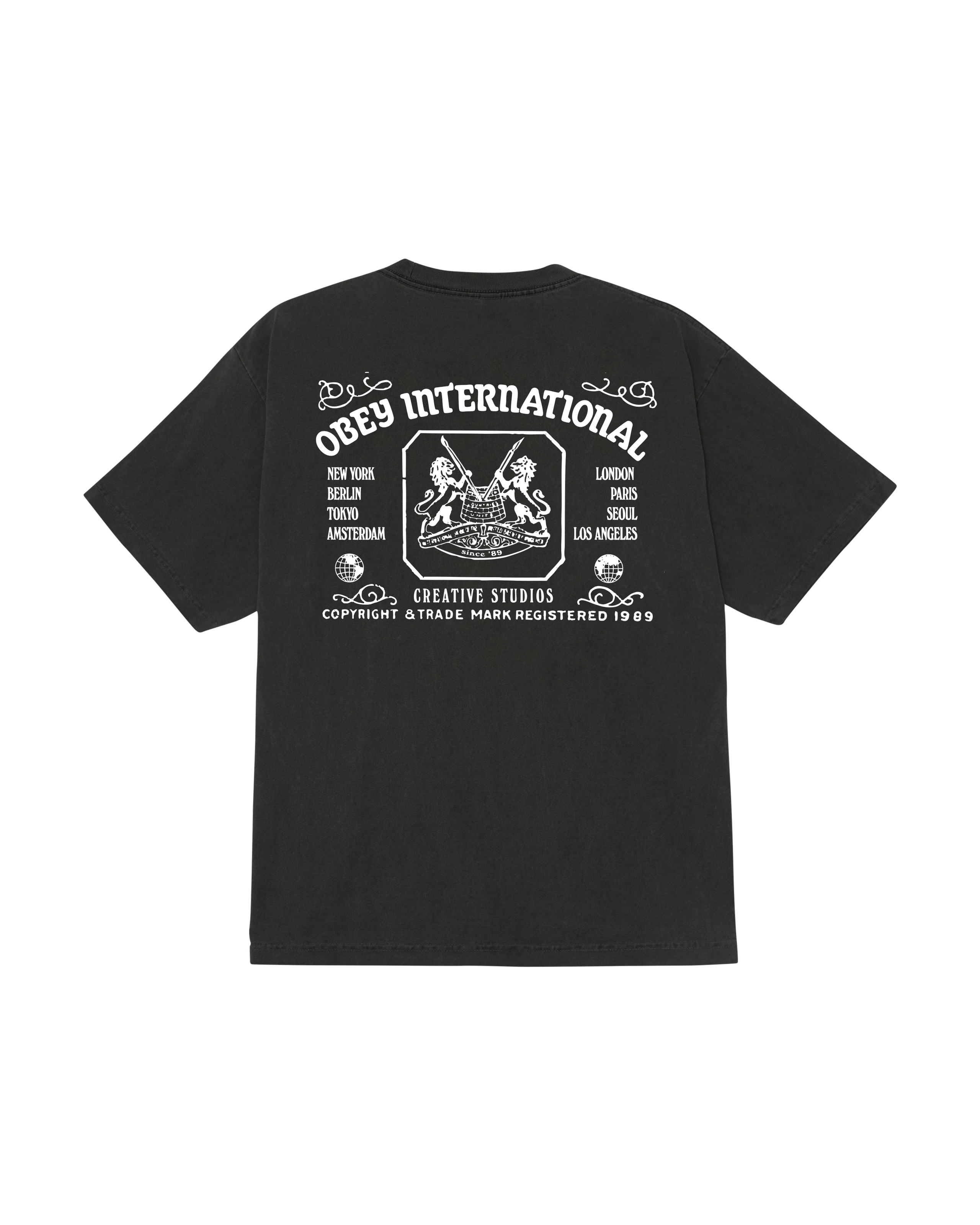 CREATIVE STUDIOS PIGMENT T-SHIRT - PIGMENT DUSTY BLACK