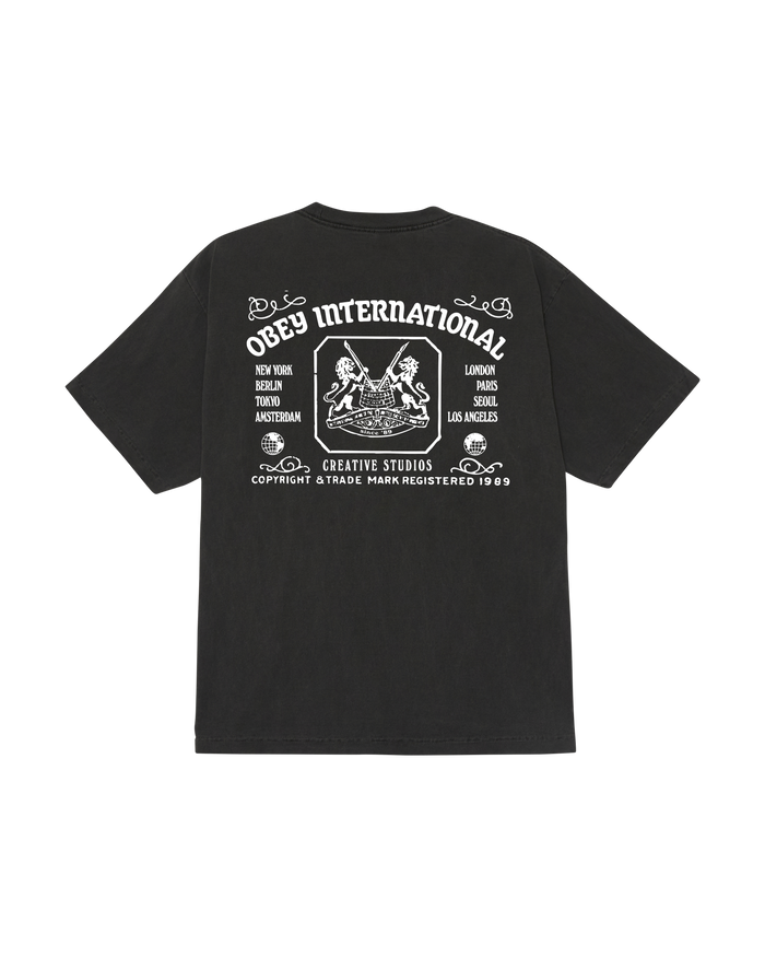 CREATIVE STUDIOS PIGMENT T-SHIRT - PIGMENT DUSTY BLACK