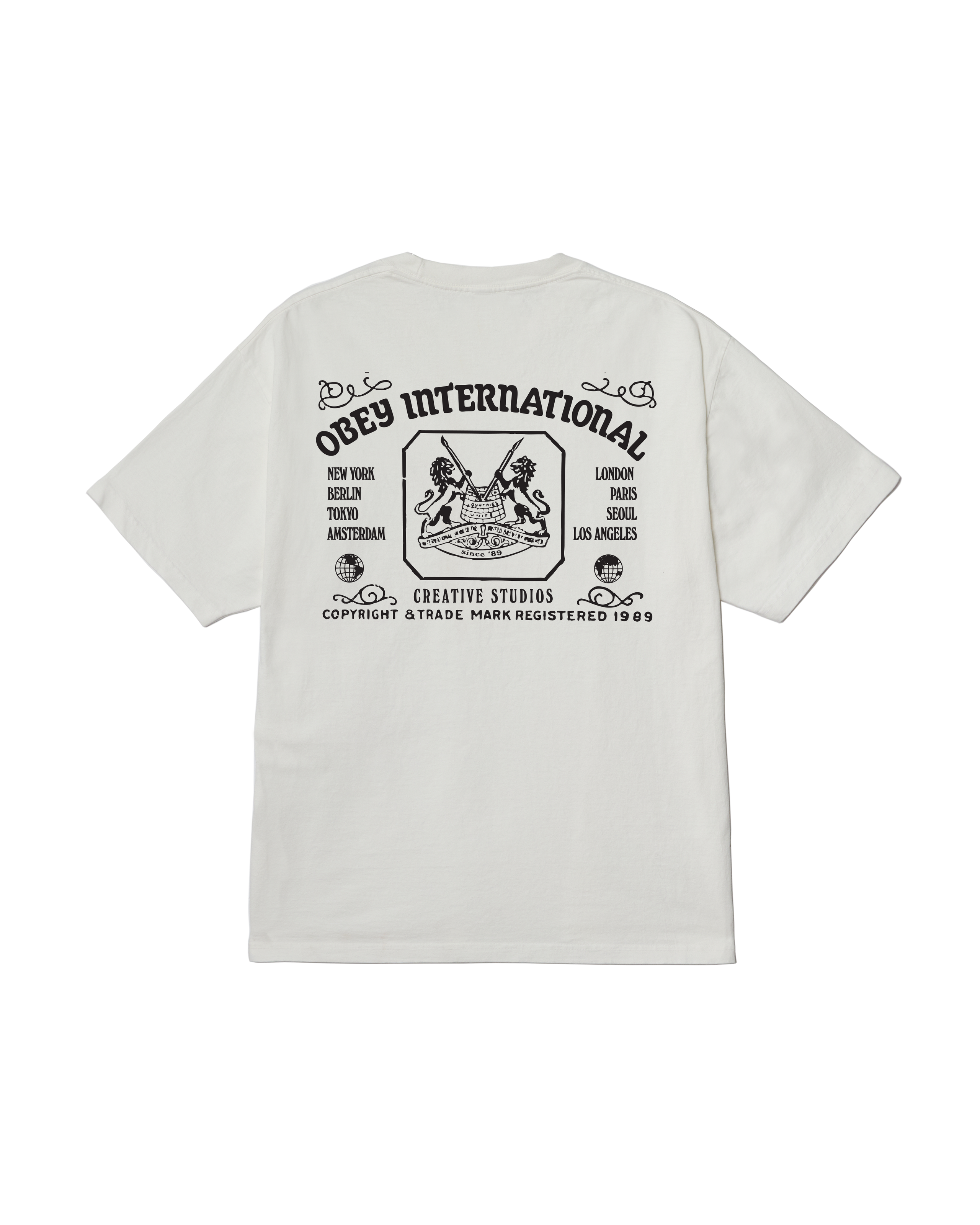 CREATIVE STUDIOS PIGMENT T-SHIRT - PIGMENT VINTAGE WHITE