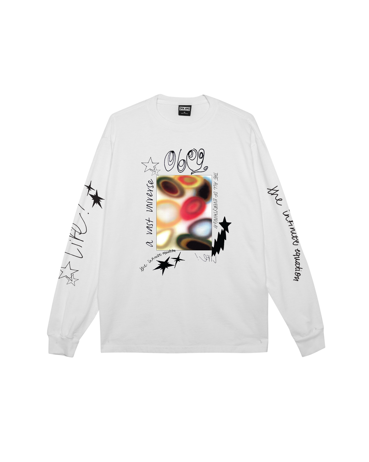 VAST UNIVERSE PIGMENT LS T-SHIRT - PIGMENT VINTAGE WHITE