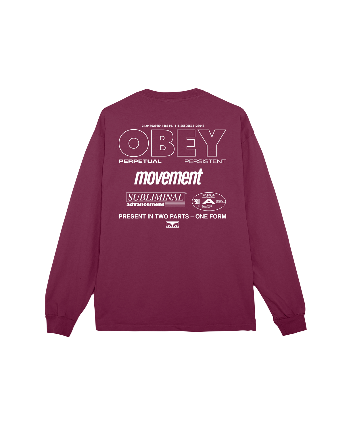 PERSISTENT MOVEMENT PIGMENT T-SHIRT - PIGMENT BERRY