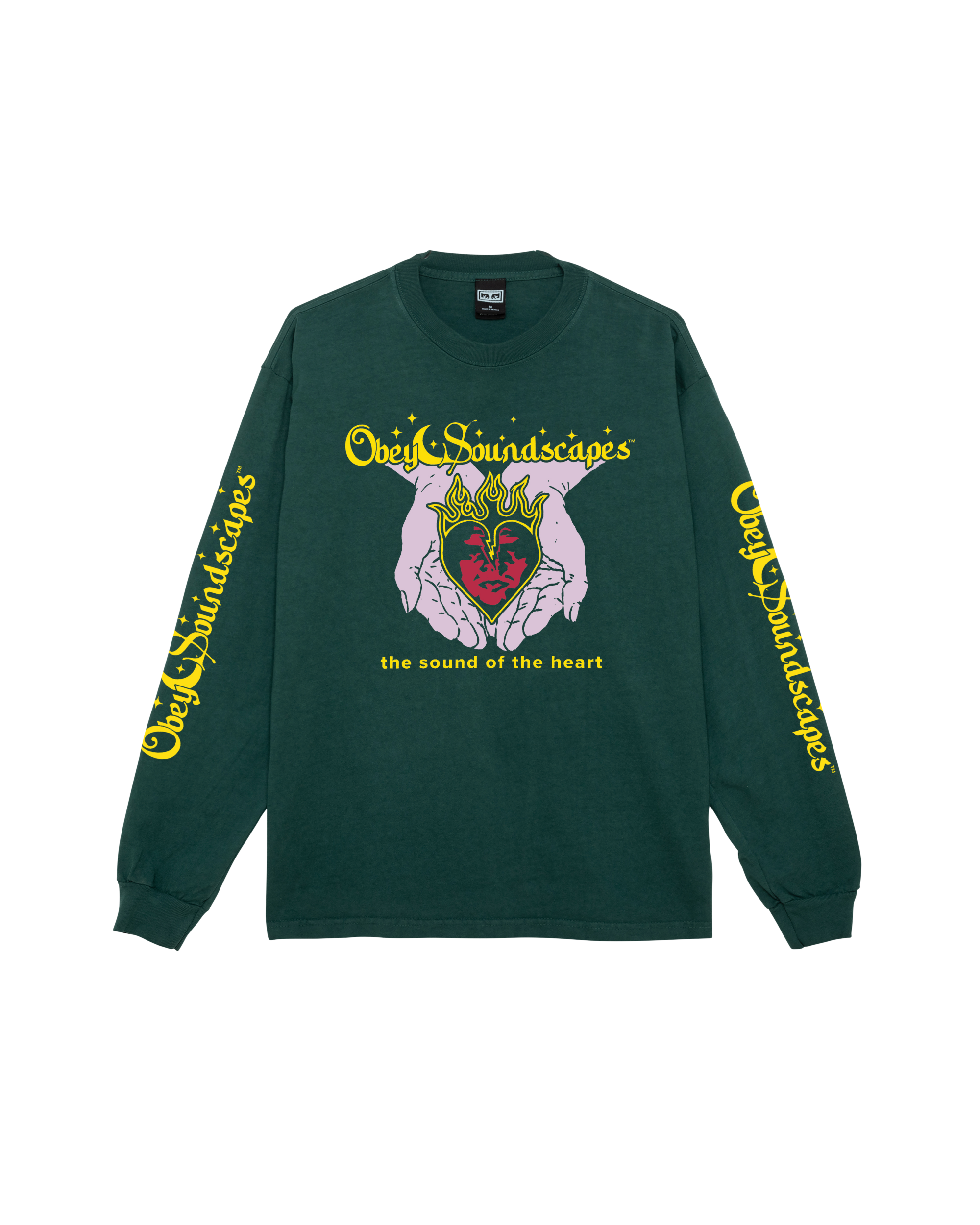 SOUNDSCAPES PIGMENT LS T-SHIRT - PIGMENT RAINFOREST