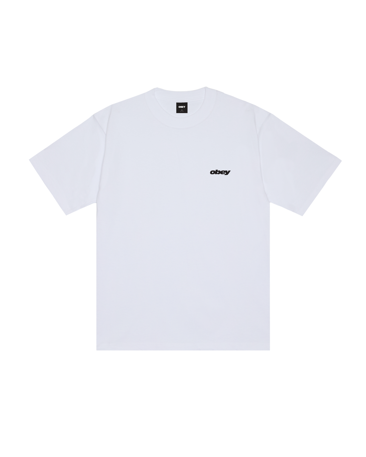OBEY BOUNCE HEAVYWEIGHT T-SHIRT - WHITE