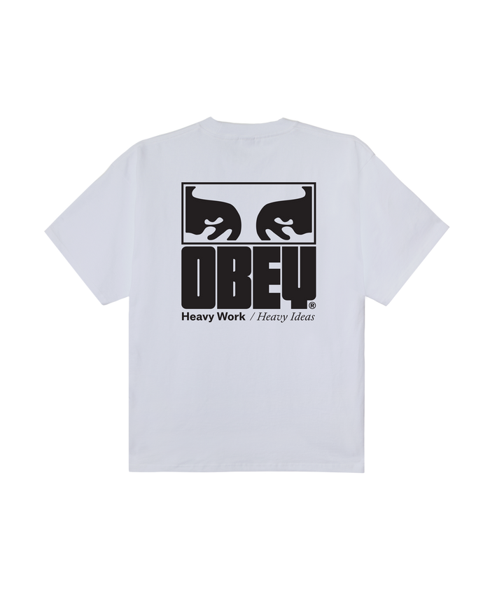 HEAVY IDEAS HEAVYWEIGHT T-SHIRT - WHITE