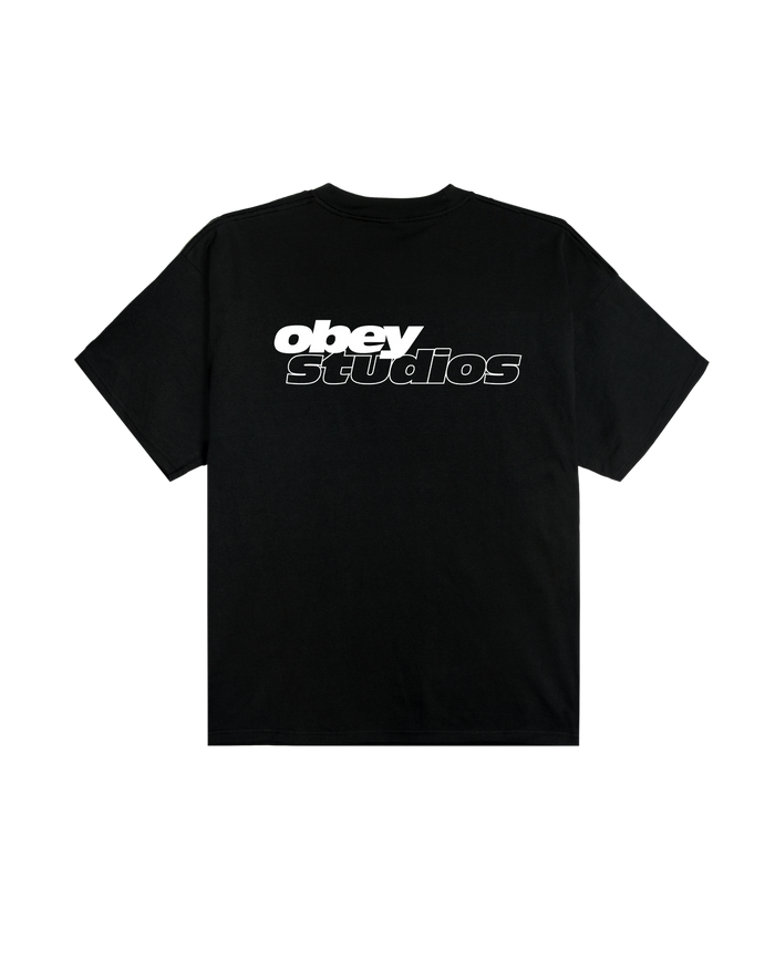 STUDIOS SPORT HEAVYWEIGHT T-SHIRT - BLACK