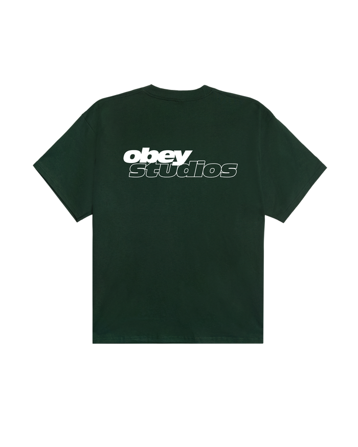 STUDIOS SPORT HEAVYWEIGHT T-SHIRT - FOREST GREEN