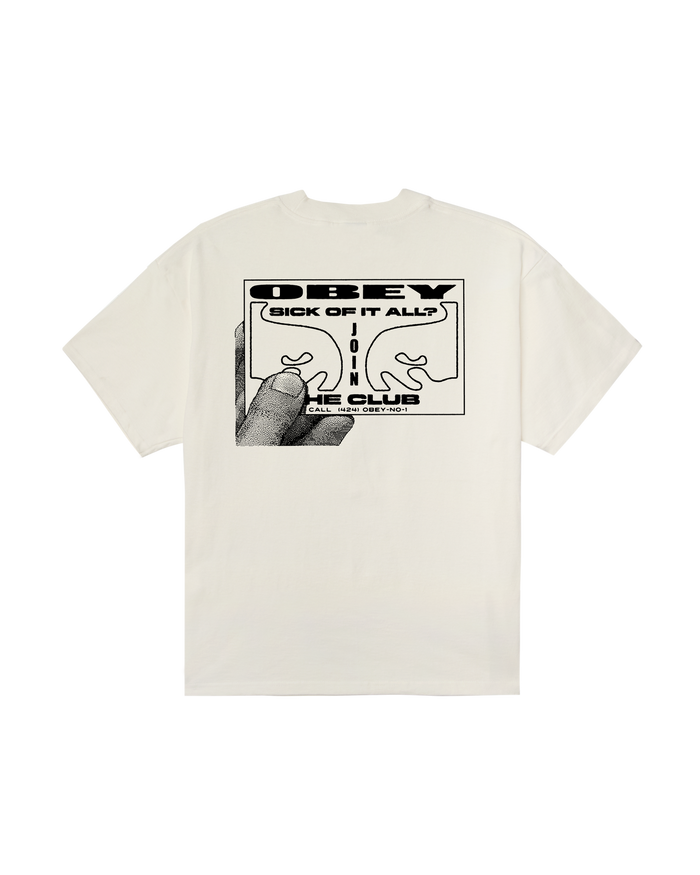 CLUB HEAVYWEIGHT T-SHIRT - VINTAGE WHITE