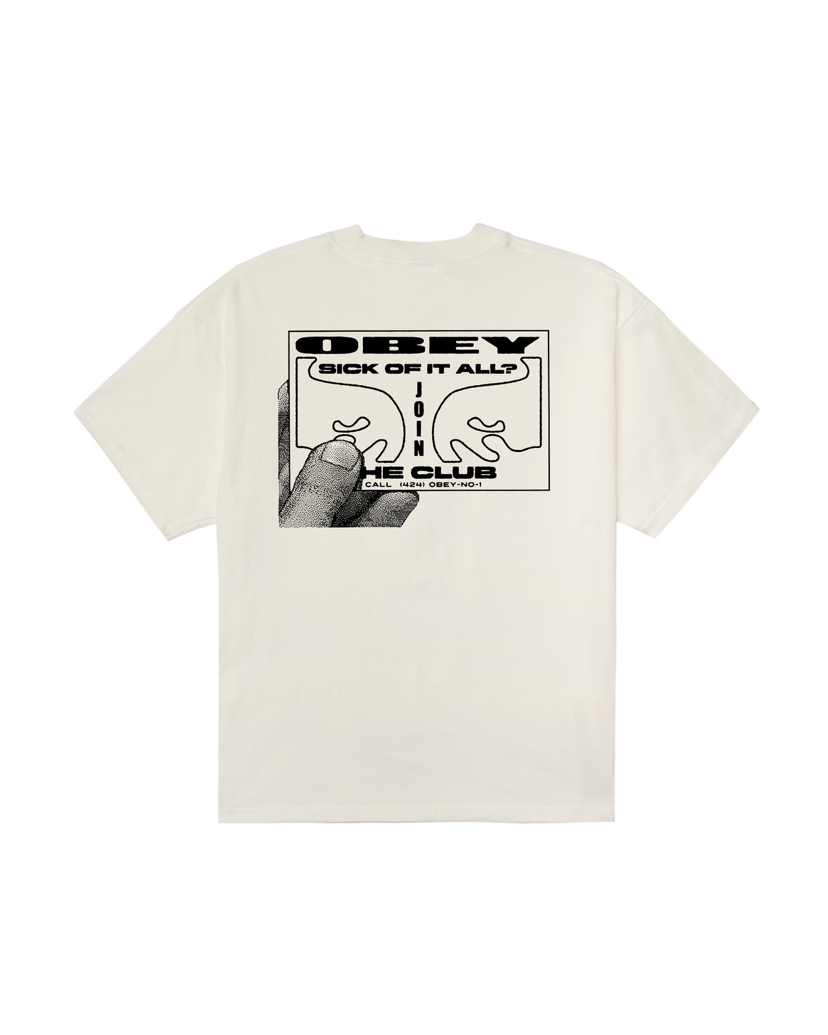 CLUB HEAVYWEIGHT T-SHIRT - VINTAGE WHITE