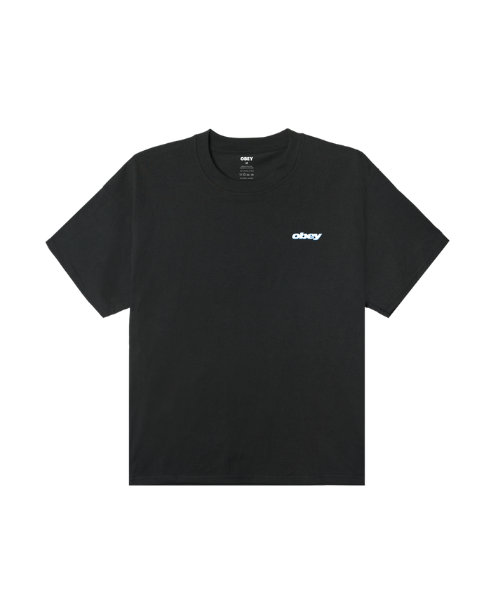 LIPS HEAVYWEIGHT T-SHIRT - VINTAGE BLACK