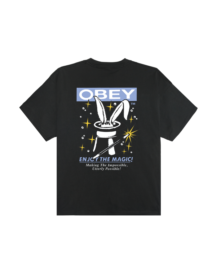 ENJOY THE MAGIC HEAVYWEIGHT T-SHIRT - VINTAGE BLACK