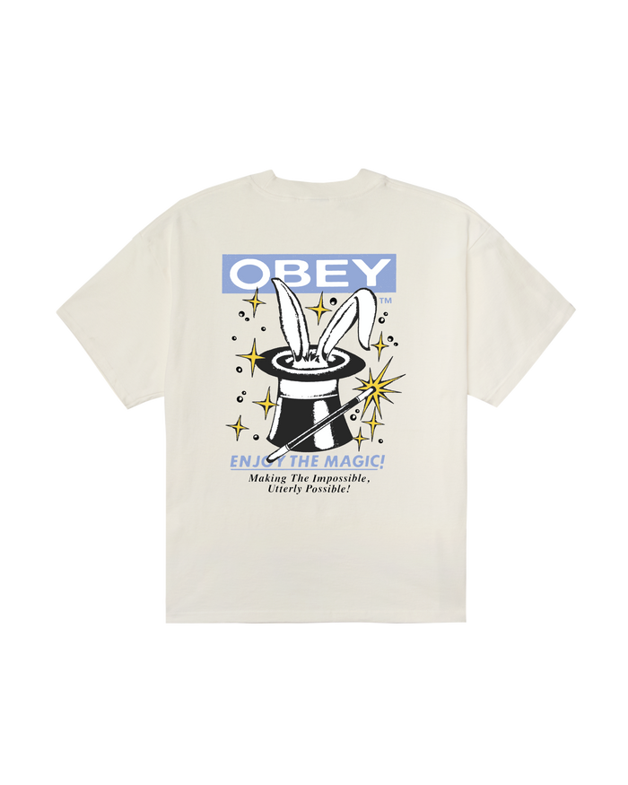 ENJOY THE MAGIC HEAVYWEIGHT T-SHIRT - VINTAGE WHITE