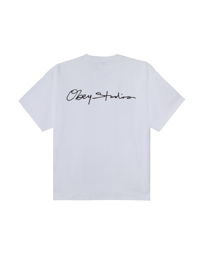 PALM HEAVYWEIGHT T-SHIRT - WHITE