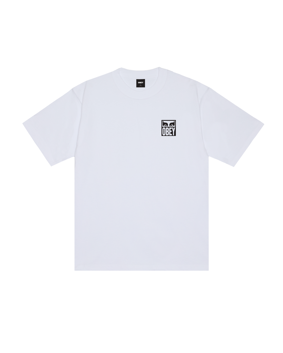 OBEY EYES ICON HEAVYWEIGHT T-SHIRT - WHITE