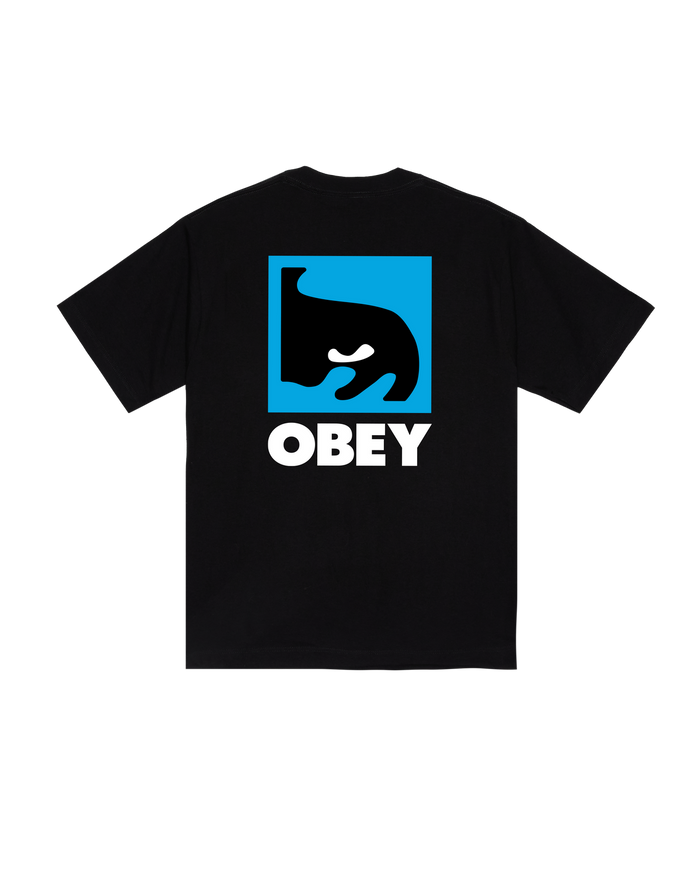 QUARTER EYE ICON HEAVYWEIGHT T-SHIRT - BLACK