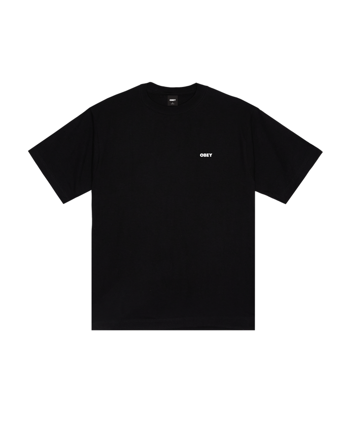 QUARTER EYE ICON HEAVYWEIGHT T-SHIRT - BLACK