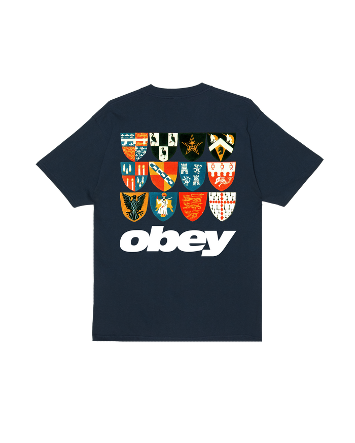SHIELDS HEAVYWEIGHT T-SHIRT - NAVY