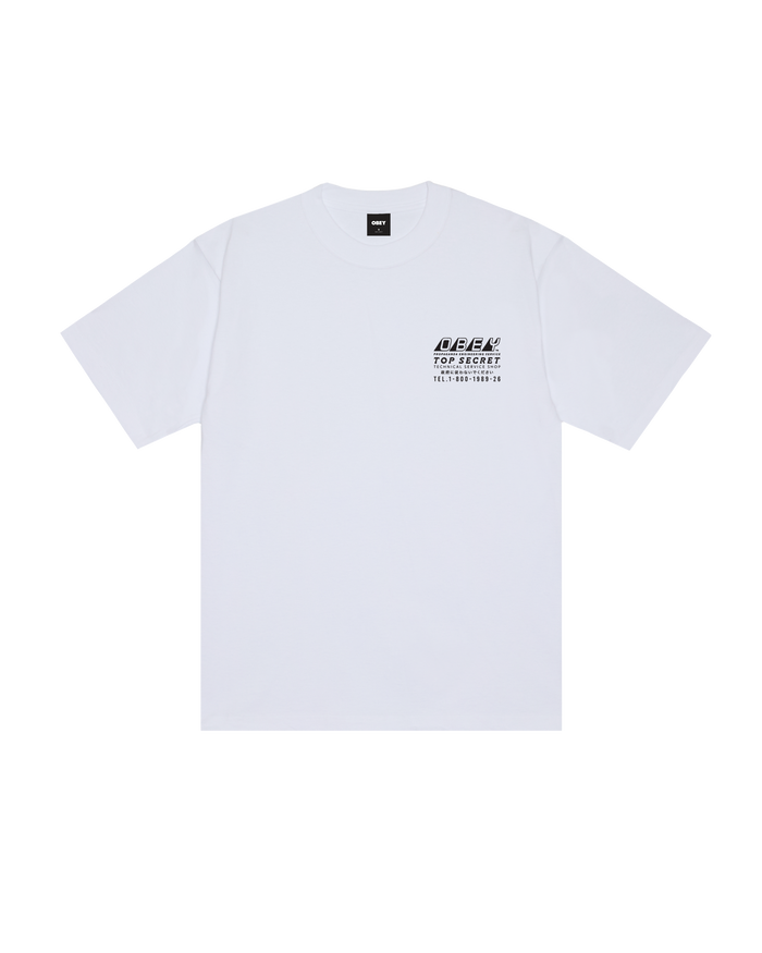 TOP SECRET HEAVYWEIGHT T-SHIRT - WHITE