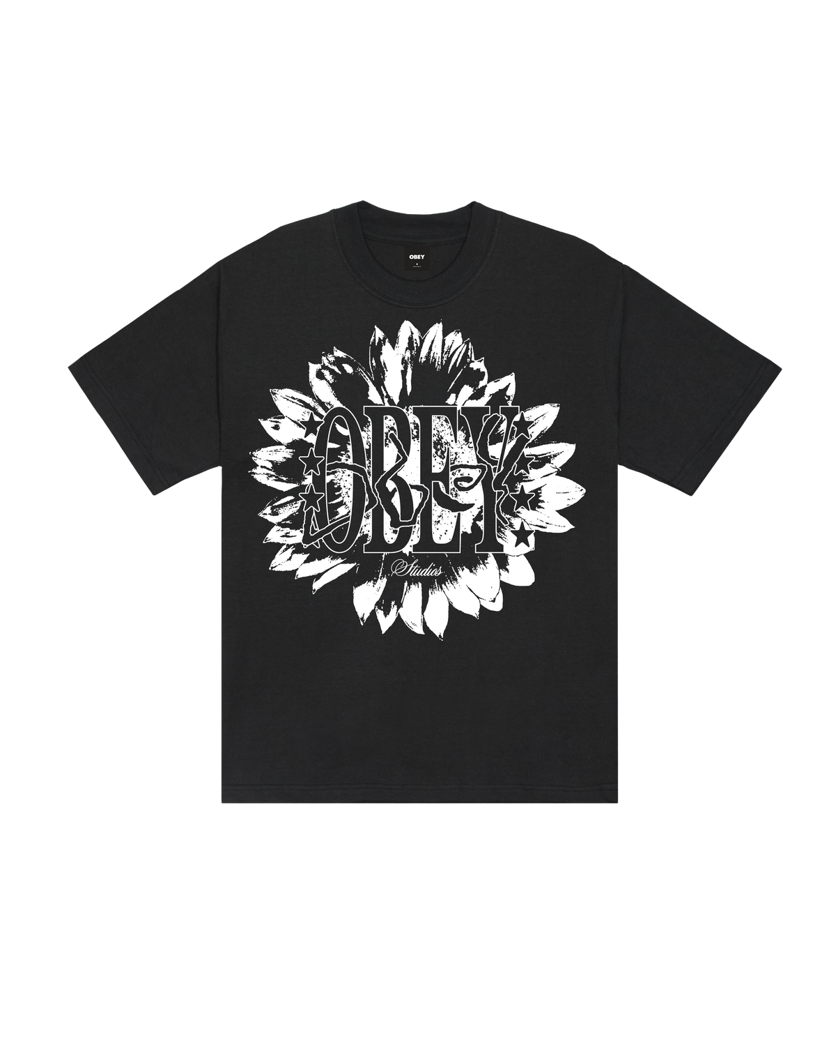 SHINE LIKE STARS HEAVYWEIGHT T-SHIRT - VINTAGE BLACK