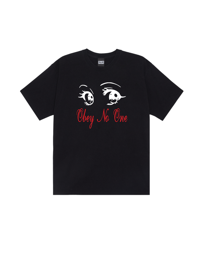 NO ONE EYES OVERSIZED T-SHIRT - BLACK