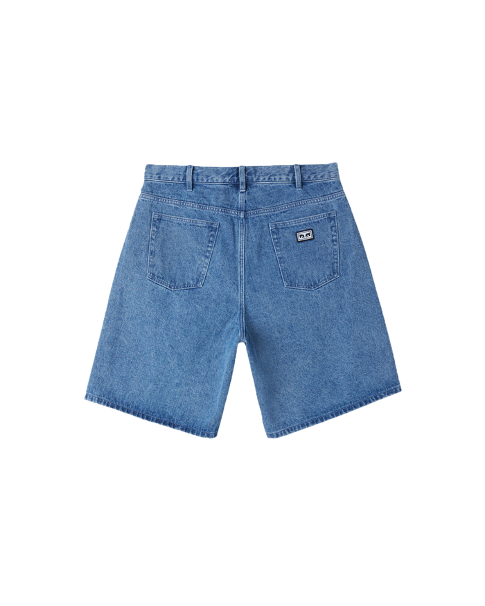 BIGWIG BAGGY DENIM SHORT - LIGHT INDIGO