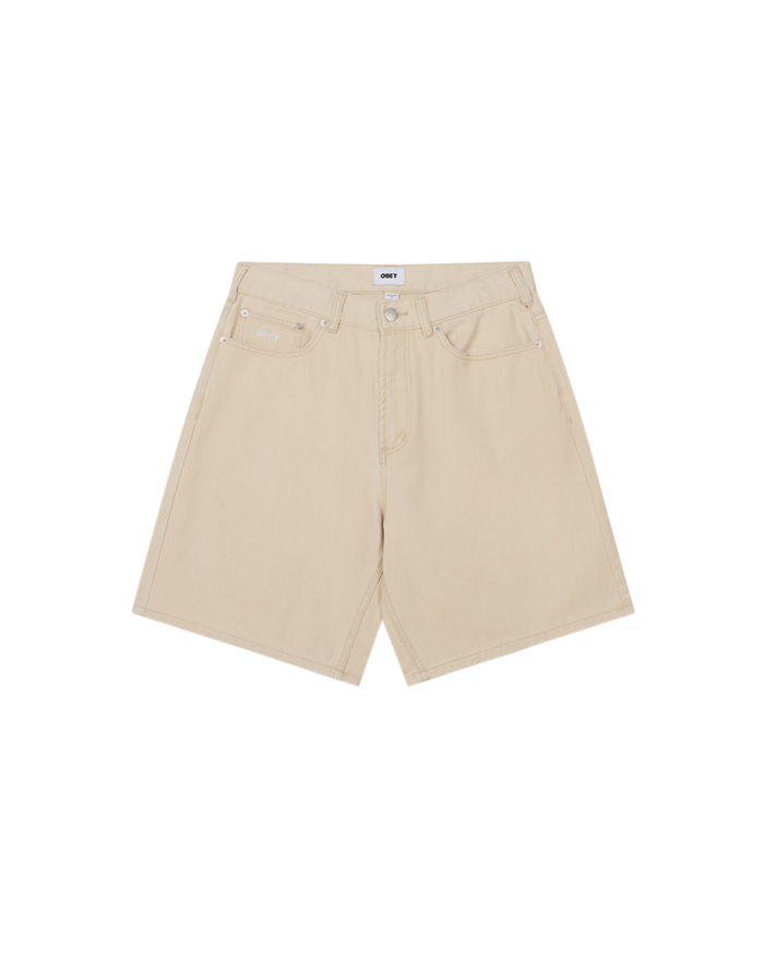 BIGWIG BAGGY DENIM SHORT - PELICAN FADED WASH