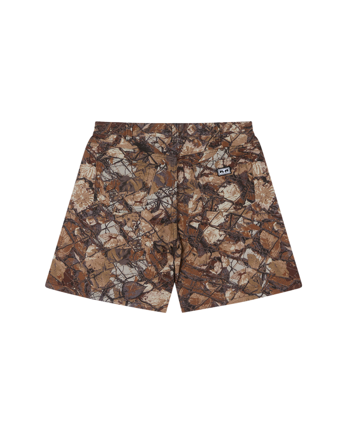 BIGWIG BAGGY DENIM SHORT - FENCE CAMO