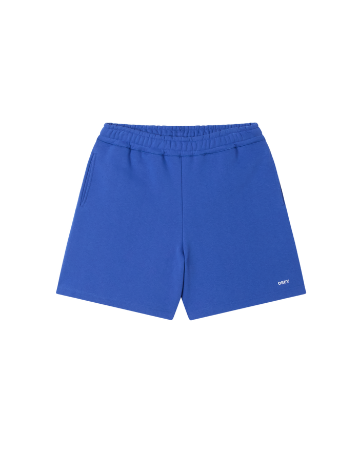 EST. WORKS BOLD SWEAT SHORT - ELECTRIC INDIGO