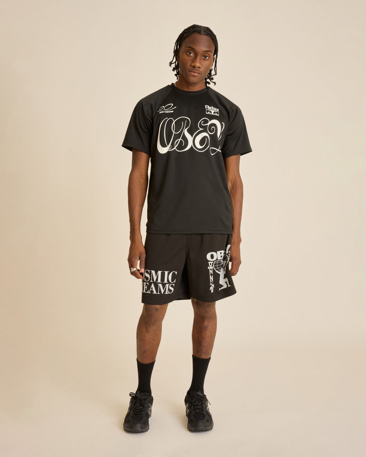 EASY COSMIC DREAMS MESH SHORT